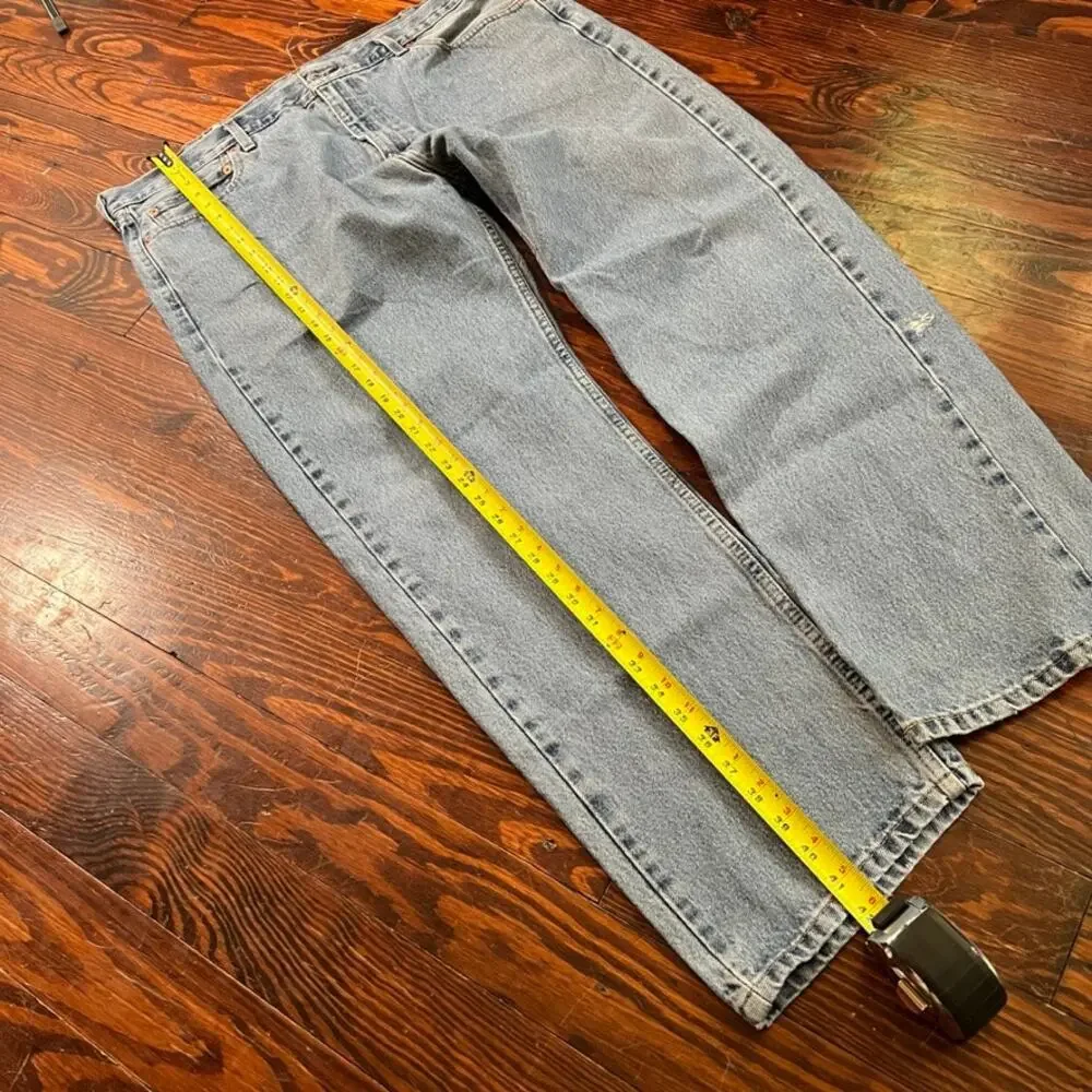 Levi's 505 42x30 Y2K Jeans Light Wash Relaxed